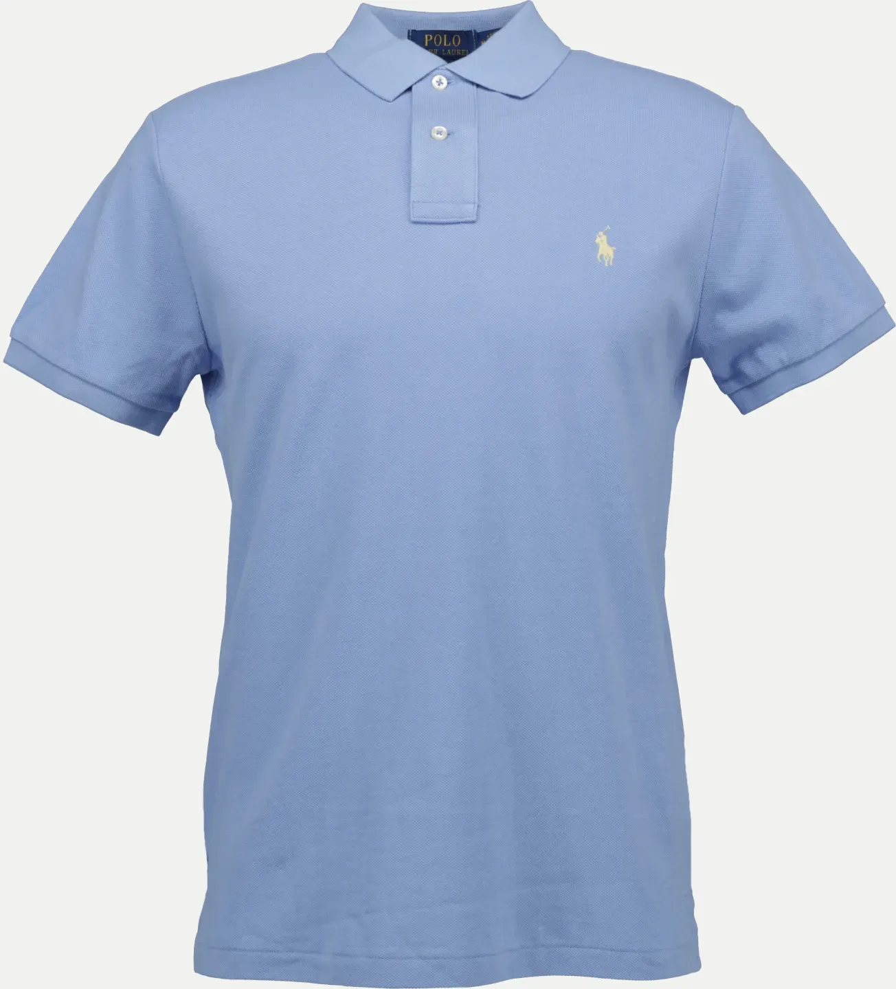 Custom-Fit Poloshirt Blau S