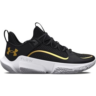 Under Armour Flow FUTR X 3 Basketballschuhe 001 - black/black/metallic gold 44.5