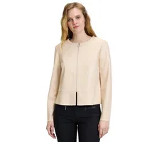 Betty Barclay Kurzblazer mit Reißverschluss Beige,36 | 36