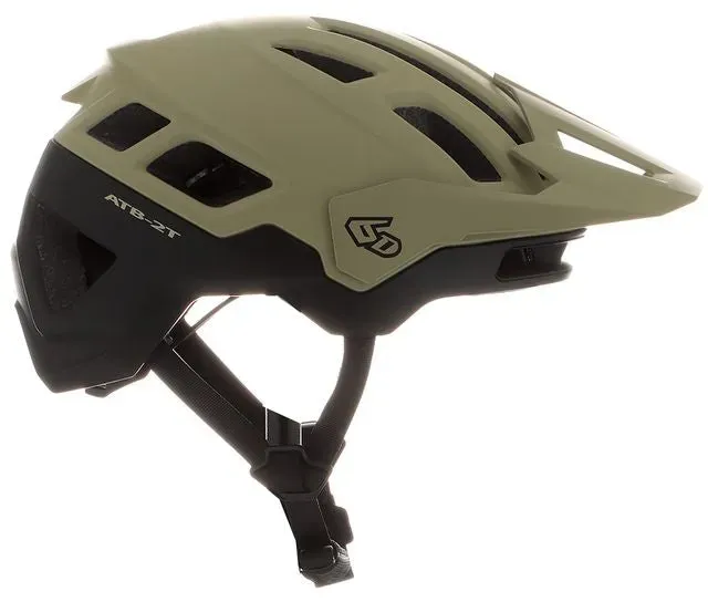 6D ATB-2T Ascent Matte Sand Black - MTB Helm - XL/XXL