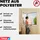 Tesa Fliegengitter Insect Stop Comfort 130 x 130 cm Weiß