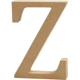 Creativ Company Creativ "Z MDF Buchstabe, braun, 13 x 2 cm