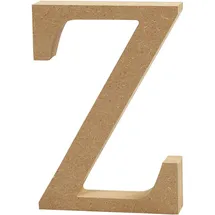 Creativ Company Creativ "Z MDF Buchstabe, braun, 13 x 2 cm