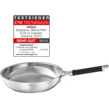 Rösle Silence Pro Bratpfanne 28 cm edelstahl