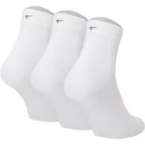 TAMARIS Comfort Cotton Socks 3er Pack Kurzsocken Weiß 35-38