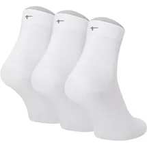 TAMARIS Comfort Cotton Socks 3er Pack Kurzsocken Weiß 35-38