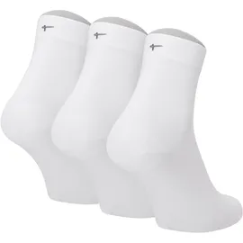 TAMARIS Comfort Cotton Socks 3er Pack Kurzsocken Weiß 35-38