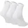 TAMARIS Comfort Cotton Socks 3er Pack Kurzsocken Weiß 35-38