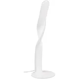 RL Reality Leuchten LED Tischleuchte Ginko R55791131, Metall weiß matt, inkl. 10 Watt LED