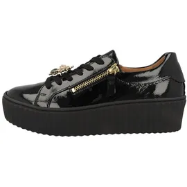 Gabor Sneaker Low Schwarz/Gold Damen 42