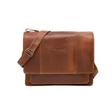 new looxs Fellini Schultertasche, Cognac, 18 Liter
