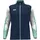 Polyesterjacke marine/weiß/minze 140