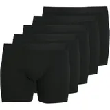 Jack & Jones PlusSize Boxershorts JACTONE IN TONE TRUNKS schwarz 4XL 5er Pack