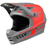 IXS Fullface Helm - Rot Grau, XS/S