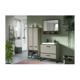 Möbel Kraft BAGNO 3-tlg. Schwarz