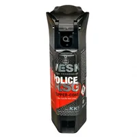 RSG Police Pfefferspray Cone 20ml - 13,2% OC Hochkonzentriert - Profi Breitstrahl bis 5m Reichweite mit Federsicherung - Tierabwehr & Selbstverteidigung