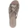 CAPRICE Pantoletten Leder Sommer, Metallisch (Platin Metal.), 39 EU