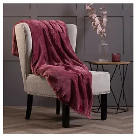Heat Holders Snuggle Ups Kuscheldecke 180 x 200 cm Rot/Pink