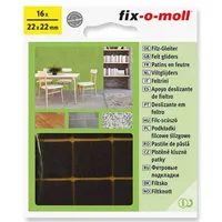 fix-o-moll Filzgleiter 3566360 22 x 22 mm