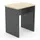 VCM Sitzhocker Würfel Holz 40 x 45 x 30 cm Braun