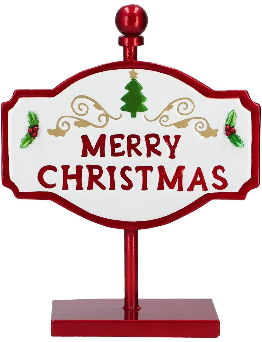 Schild Merry Christmas 30cm