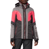 Killtec Damen ABA Colourblock Skijacke, anthrazit, 44