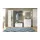 xonox.home Schuhschrank Salsa ca. 80x90x37 cm Weiß/Rauchsil.