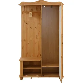 OTTO home Kompaktgarderobe Adele 108 x 185 x 40 cm Beige