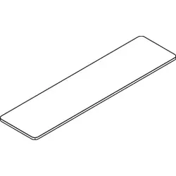 Hewi Glasplatte 63485 450 x 115 mm