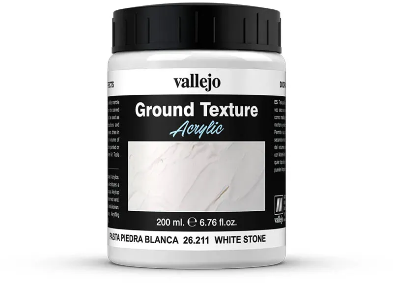 Ground Texture | Diorama FX by Vallejo Color, Farbton: 211 White Stone