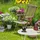 Relaxdays Gartentisch weiß rund 71,5 cm