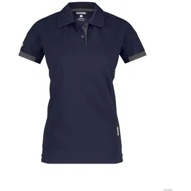 DASSY Poloshirt Nachtblau/Anthrazitgrau XL
