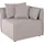 otto home Sofa-Eckelement OTTO HOME "Nöre", grau (hellgrau), B:90cm H:74cm T:90cm, Samtoptik (100% Polyester);Struktur (100% Polypropylene);Luxus-Microfaser Lederoptik (100% Polyester);Struktur fein (100% Polyester);Webstoff (100% Polyester);Baumwoll-/Leinenmix