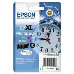 Original Tintenpatrone Epson 27XL Magenta Gelb Türkis Dreifarbig Zyanblau/Magenta/Gelb