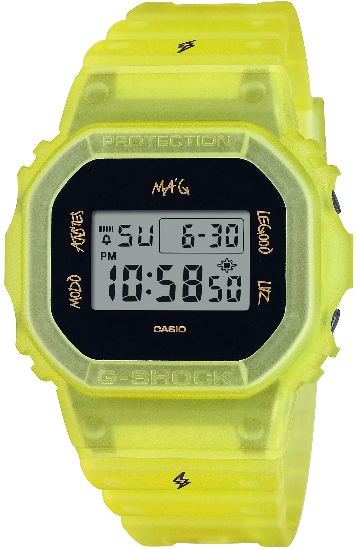 Casio Herren Armbanduhr G-Shock Origin DWE-5600JB-1A9ER J Balvin Kollaborationsm...