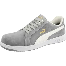 Puma Sicherheitsschuhe Iconic Suede Grey Low S1PL ESD - 37