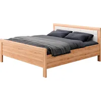 Priess Einzelbett PRIESS "Arnsberg", braun (artisan eiche, weiß), B:188cm