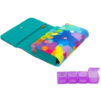 Pylones - Pillendose für 7 Tage – Palette, Mehrfarbig, 42