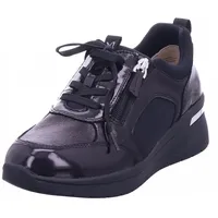 CAPRICE Sneaker mit Reißverschluss Bequem, Schwarz, 38