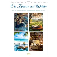 Calvendo Ein Zuhause aus Worten (Wandkalender 2026 DIN A4