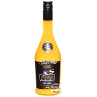 Dolomiti: Dolomino Bombardino Eierlikör mit Rum / 16 % Vol. / 0,7 Liter-Flasche