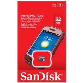 SanDisk microSDHC Class 4 32 GB
