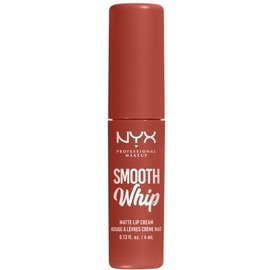 NYX Professional Makeup Smooth Whip Matte Lip Cream Lippenstift mit geschmeidiger Textur für perfekt glatte Lippen 4 ml Farbton 07 Pushin Cushion