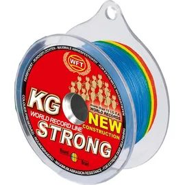 WFT KG Strong Schnur 600m 0,25mm 39kg, Farbe:Multicolor