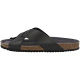 GEOX Herren U Ghita D Slide Sandal, Black, 42 EU