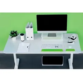 Leitz Ergo WOW Monitorständer zwei Höhen Grün