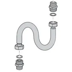 Buderus flexible Gasanschluss für Kaskadenunit GB162 bei Flüssiggas 7736701226