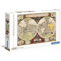 CLEMENTONI 36526 Puzzle 6000 Stück(e) Landkarten