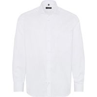 Eterna Hemd COMFORT FIT Cover Shirt in weiß unifarben, weiß, 41