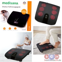 MEDISANA Fußmassage Shiatsu-Fußmassagegerät FM 62-L Wärmefunktion Durchblutung